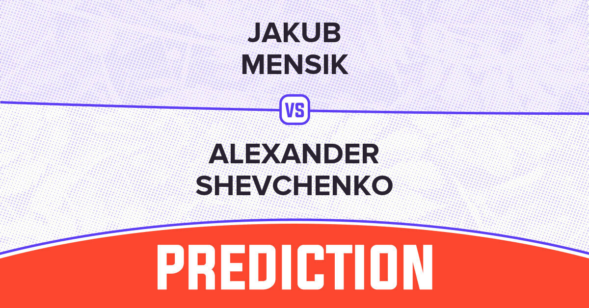 Jakub Mensik vs Alexander Shevchenko Prediction ATP Shanghai Masters 2024