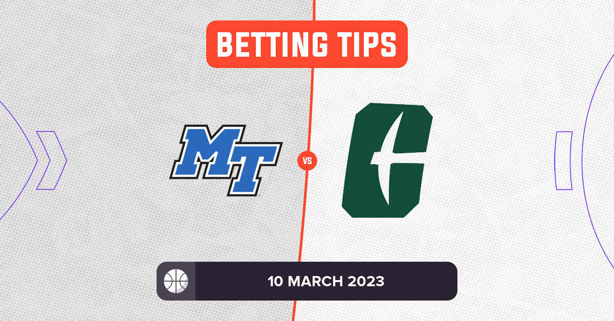 Middle Tennessee vs Charlotte Prediction and Odds - 10 March 2023