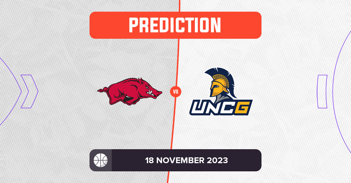 Arkansas vs UNC Greensboro Prediction and Tips 18 November 2023