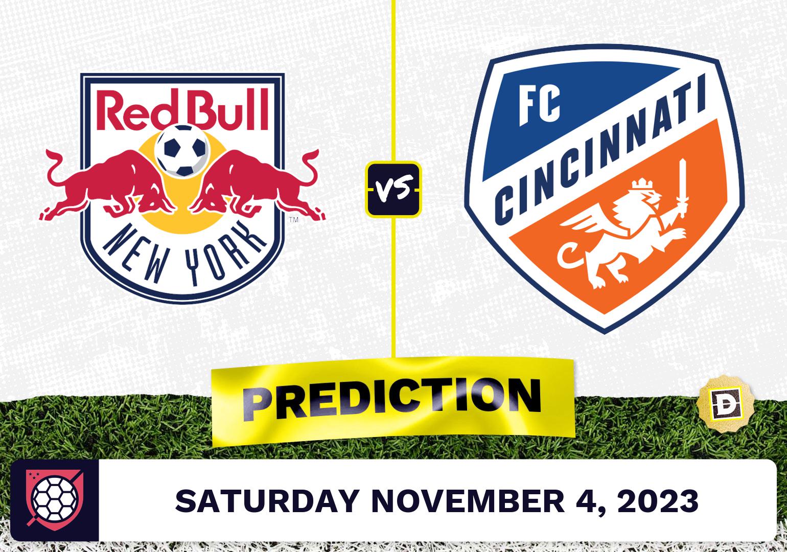 NY Red Bulls vs. FC Cincinnati Prediction November 4, 2023