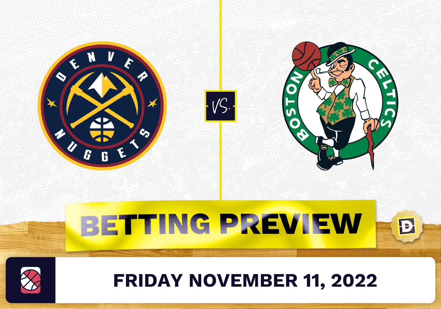 Nuggets vs. Celtics Prediction and Odds Nov 11, 2022