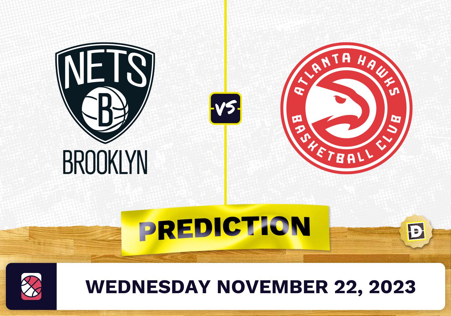 Nets vs. Hawks Prediction and Odds November 22, 2023