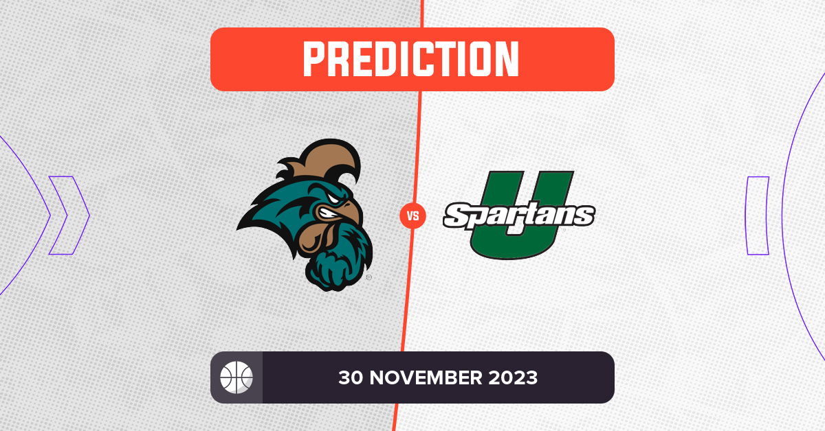Coastal Carolina vs USC Upstate Prediction and Tips 30 November 2023
