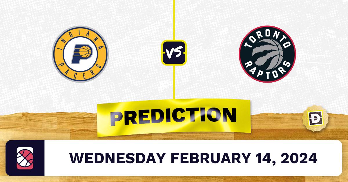 Indiana Pacers vs. Toronto Raptors Prediction, Odds, NBA Picks [2/14/2024]