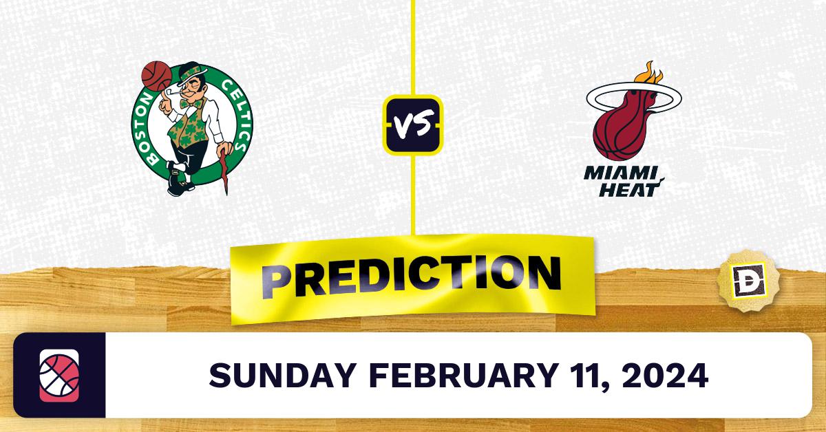 Boston Celtics vs. Miami Heat Prediction, Odds, NBA Picks [2/11/2024]