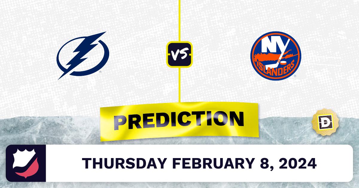 Tampa Bay Lightning vs. NY Islanders Prediction, Odds, NHL Picks [2/8/2024]