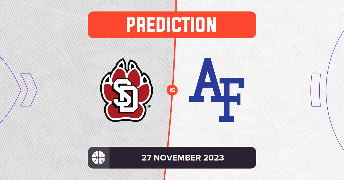 South Dakota vs Air Force Prediction and Tips 27 November 2023