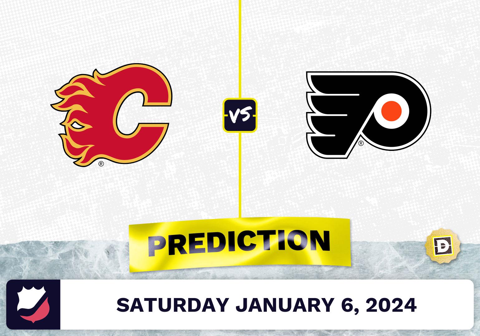 Calgary Flames vs. Philadelphia Flyers Prediction, Odds, NHL Picks [1/6