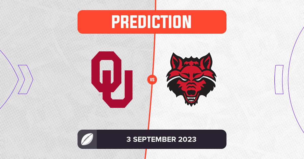 Oklahoma vs Arkansas State Prediction and Tips 3 September 2023