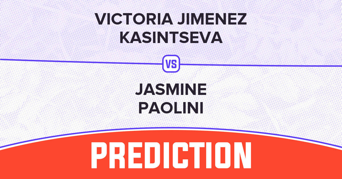 Victoria Jimenez Kasintseva vs Jasmine Paolini Prediction WTA Madrid Open 2024
