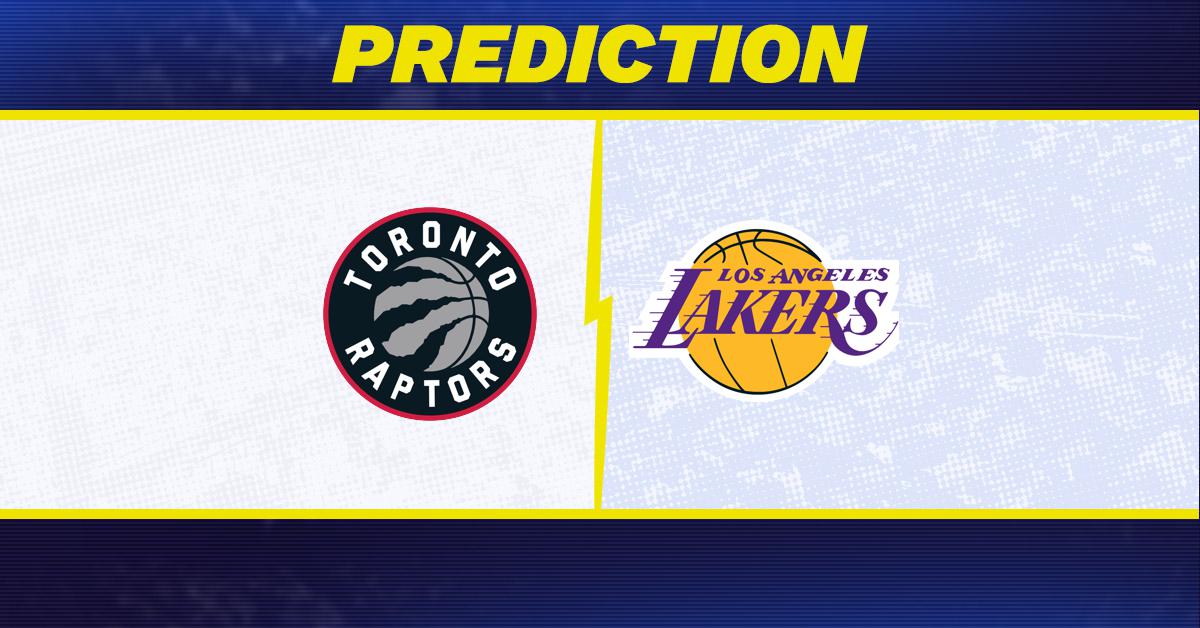 Raptors vs. Lakers Prediction Lakers to Win, LeBron James Projected