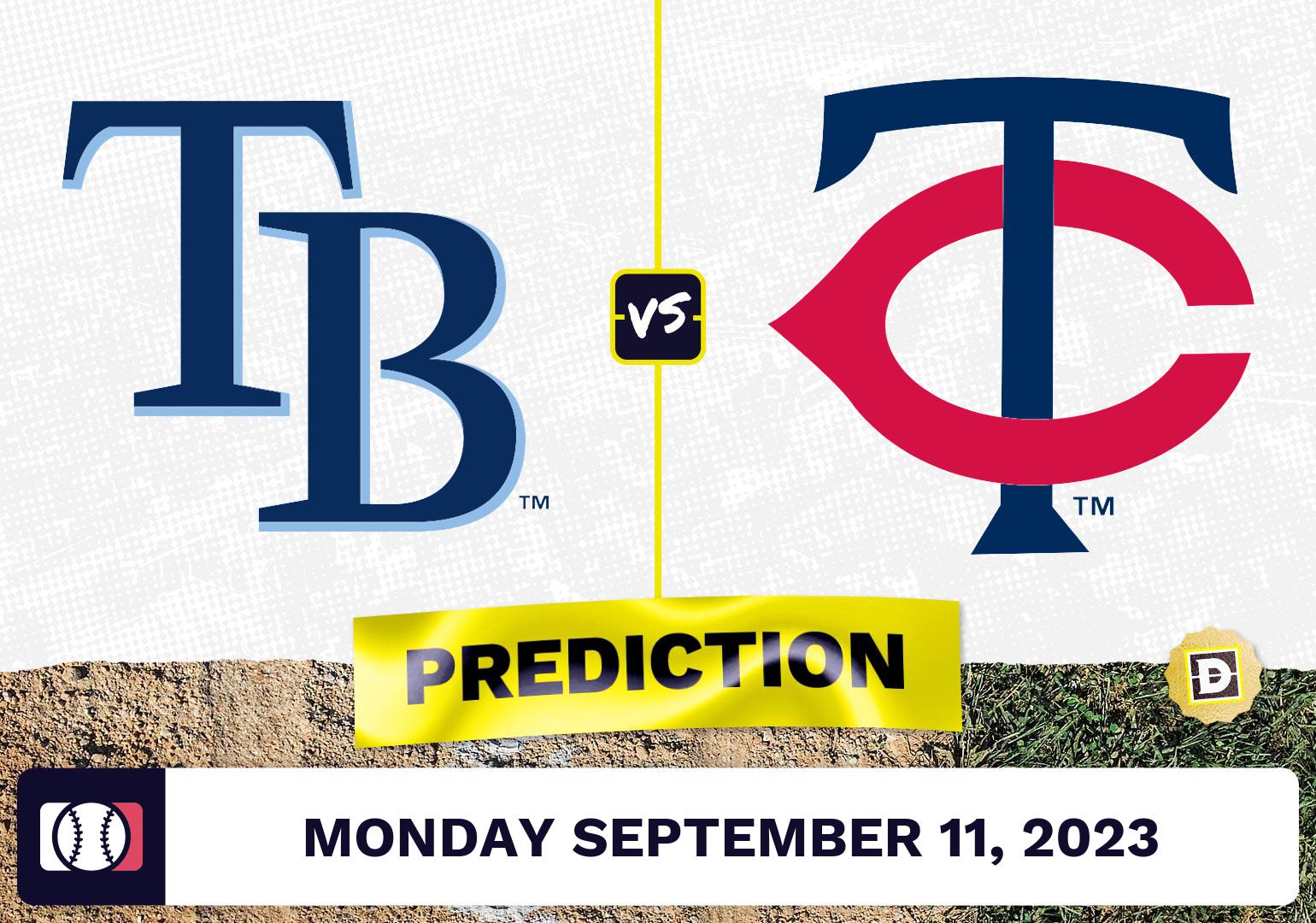 Rays vs. Twins Prediction for MLB Monday [9/11/2023]