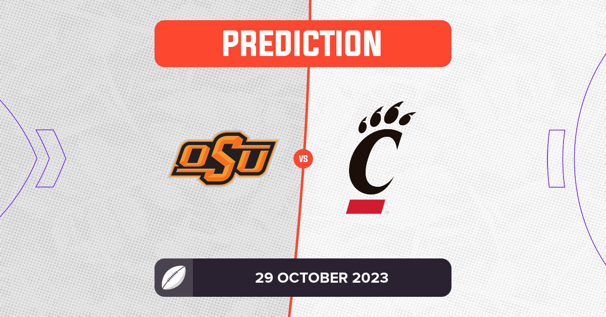Oklahoma State vs Cincinnati Prediction and Tips 29 October 2023