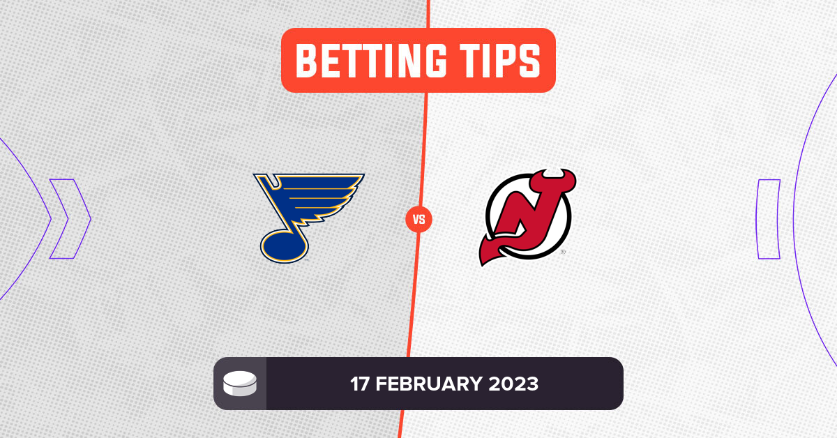 Blues vs Devils Prediction and NHL Betting Tips 17 February 2023