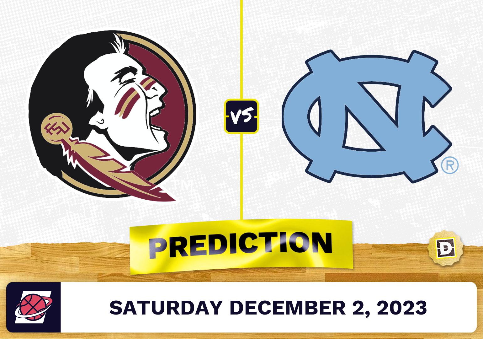 Florida State vs. North Carolina Basketball Prediction - December 2, 2023
