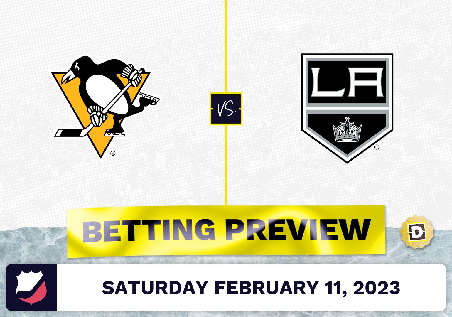 Penguins vs. Kings Prediction and Odds - Feb 11, 2023