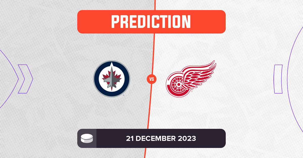 Jets vs Red Wings Prediction and NHL Tips 21 December 2023