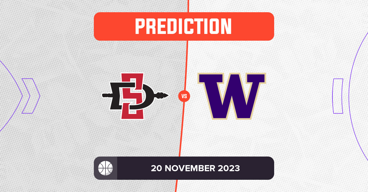 San Diego State vs Washington Prediction and Tips 20 November 2023