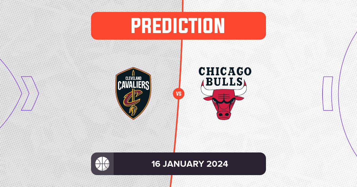 Cavaliers vs Bulls Prediction and NBA Tips - 16 January 2024