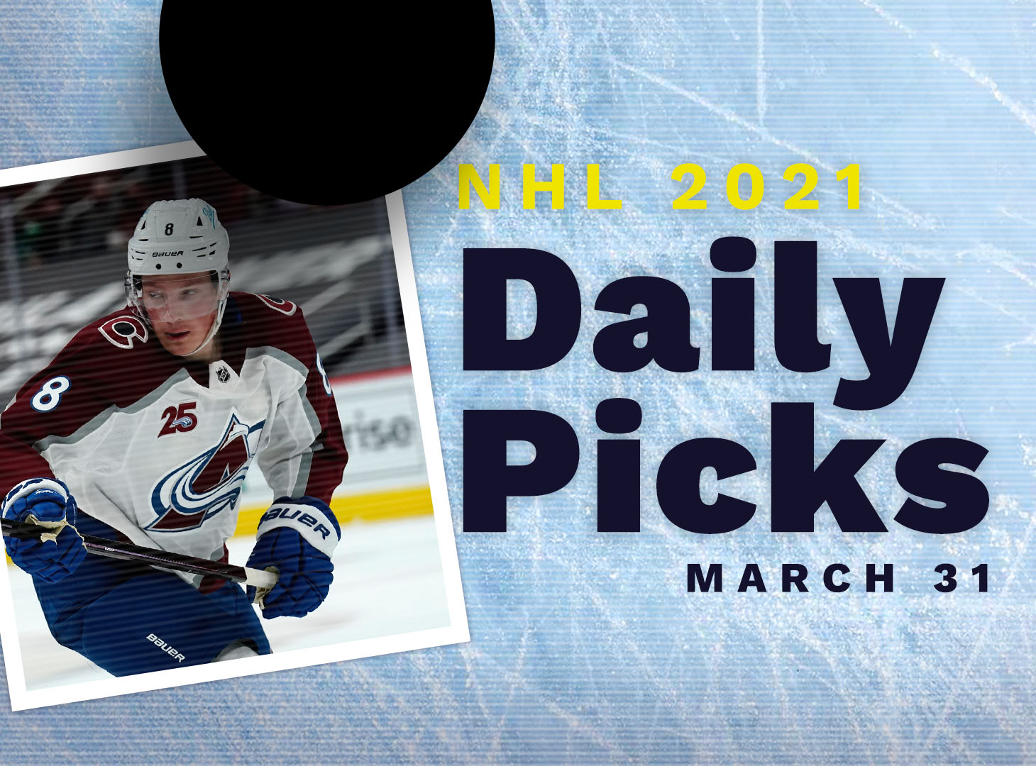Best NHL Betting Picks and Parlays Wednesday March 31, 2021