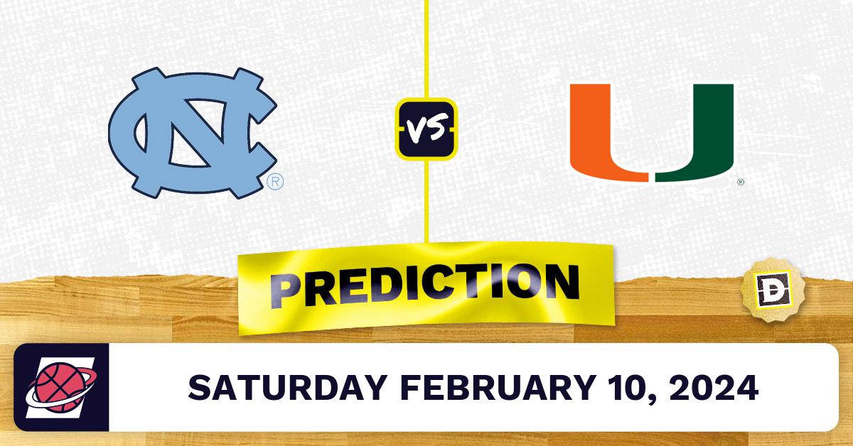 North Carolina vs. Miami (FL) Prediction, Odds, College Basketball