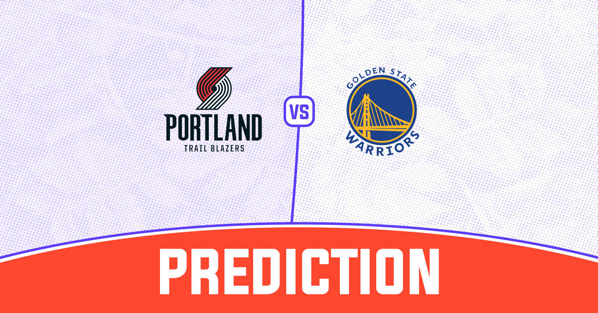 Trail Blazers vs Warriors Prediction and NBA Tips - 12 April 2025
