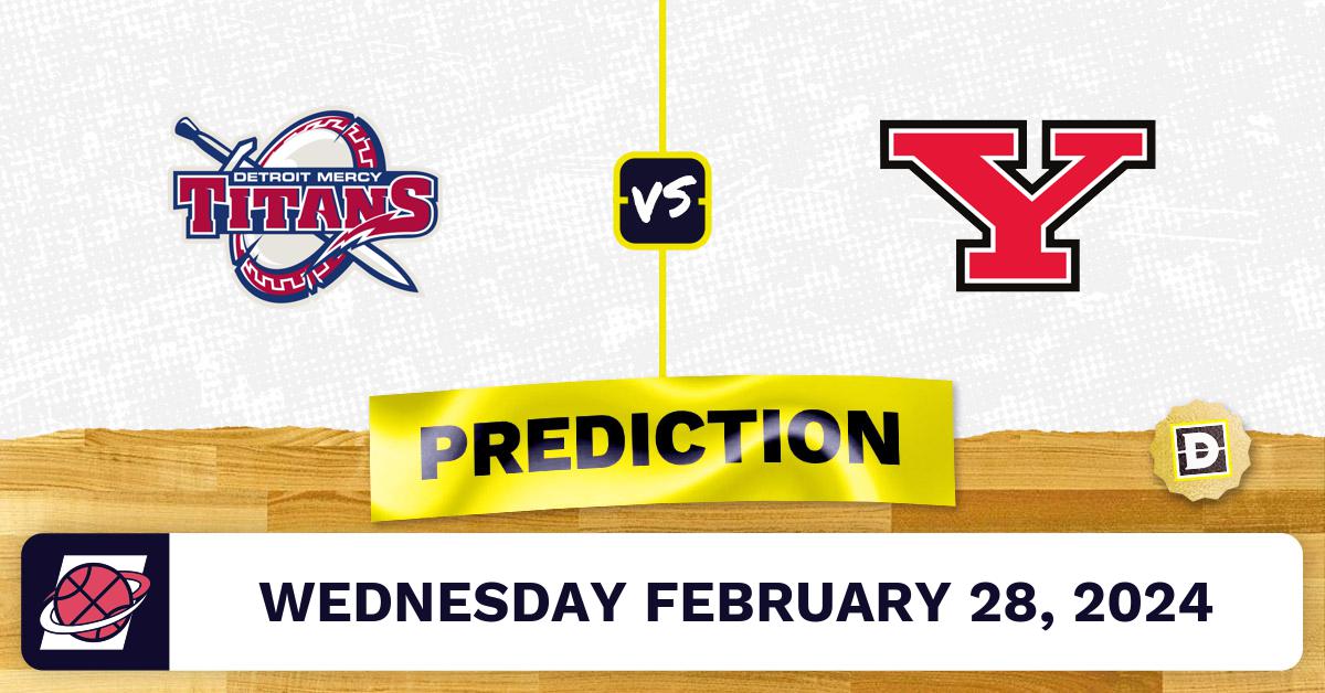 Detroit Mercy vs. Youngstown State Prediction, Odds, College Basketball