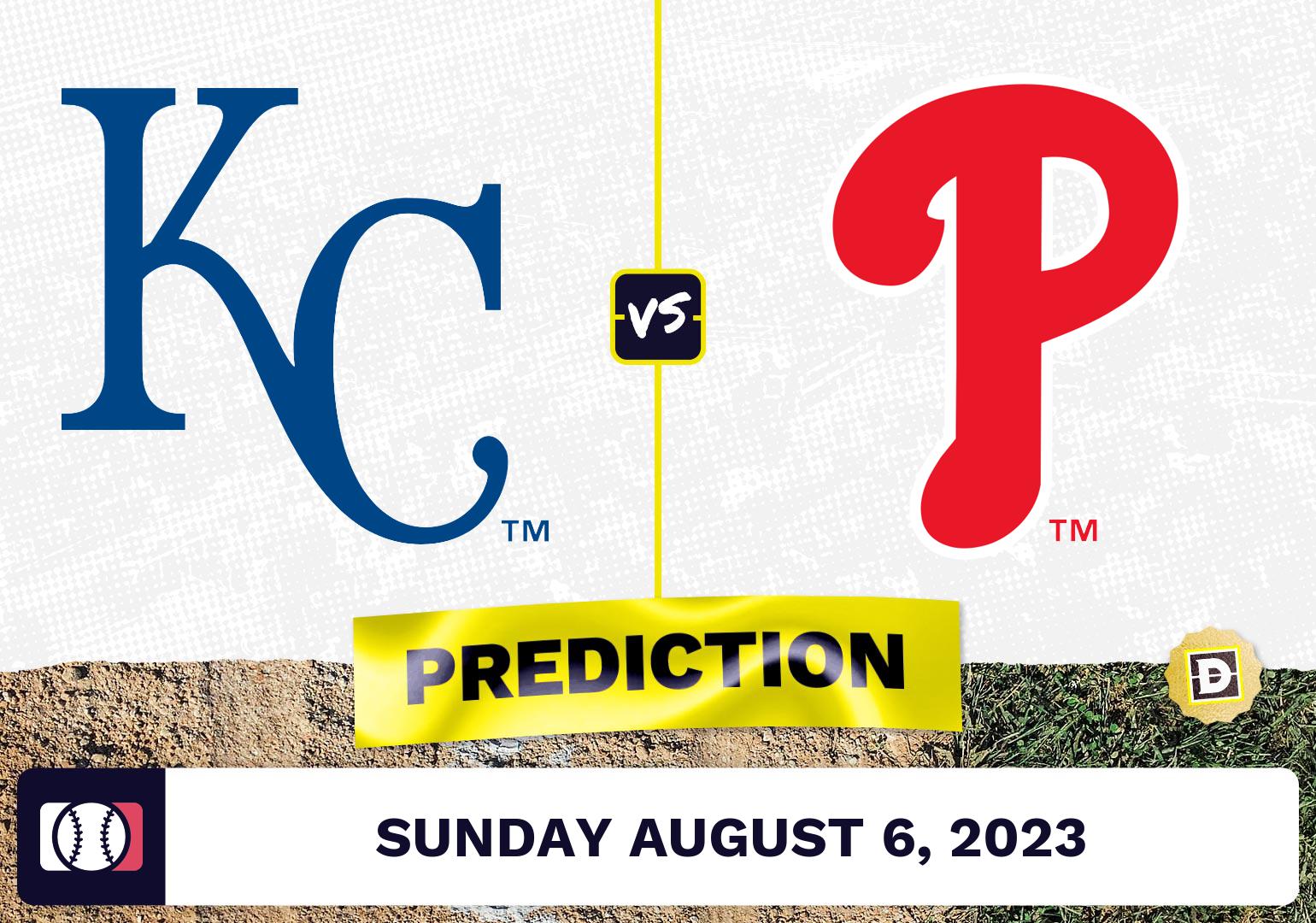 Royals vs. Phillies Prediction for MLB Sunday [8/6/2023]