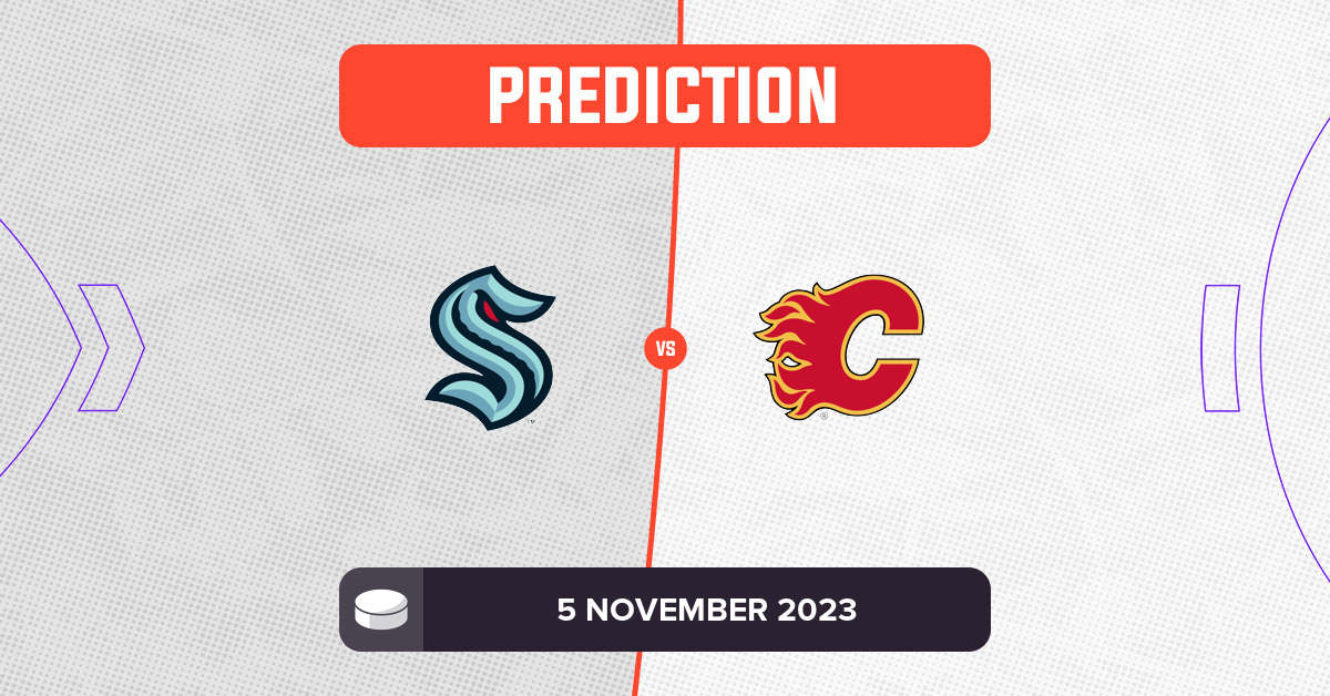 Kraken vs Flames Prediction and NHL Tips - 5 November 2023
