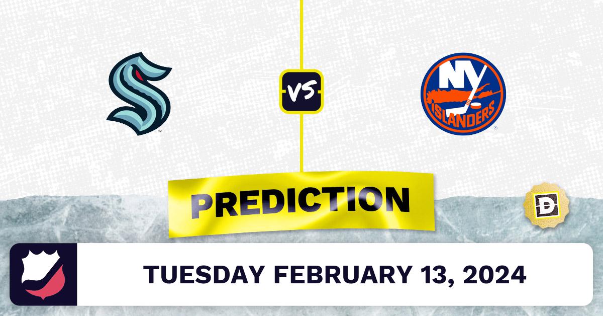 Seattle Kraken vs. NY Islanders Prediction, Odds, NHL Picks [2/13/2024]