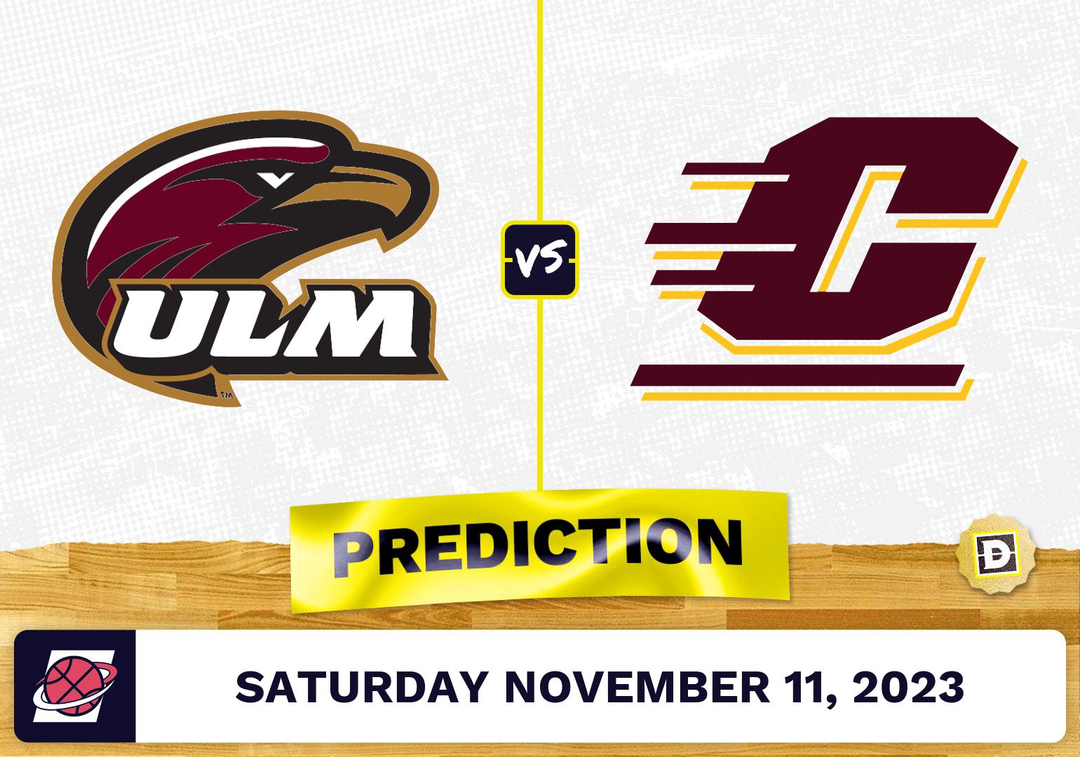 LouisianaMonroe vs. Central Michigan Basketball Prediction November