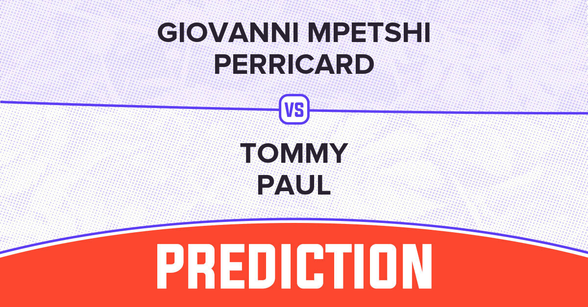 Image for Giovanni Mpetshi Perricard vs Tommy Paul Prediction - ATP Brisbane