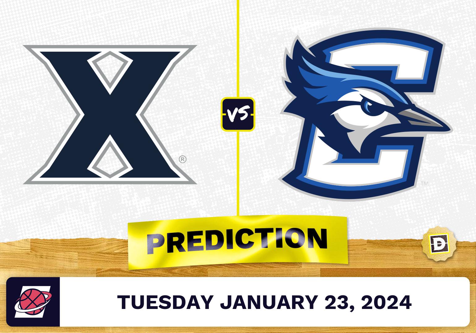 Xavier vs. Creighton Prediction, Odds, College Basketball Picks [1/23/2024]