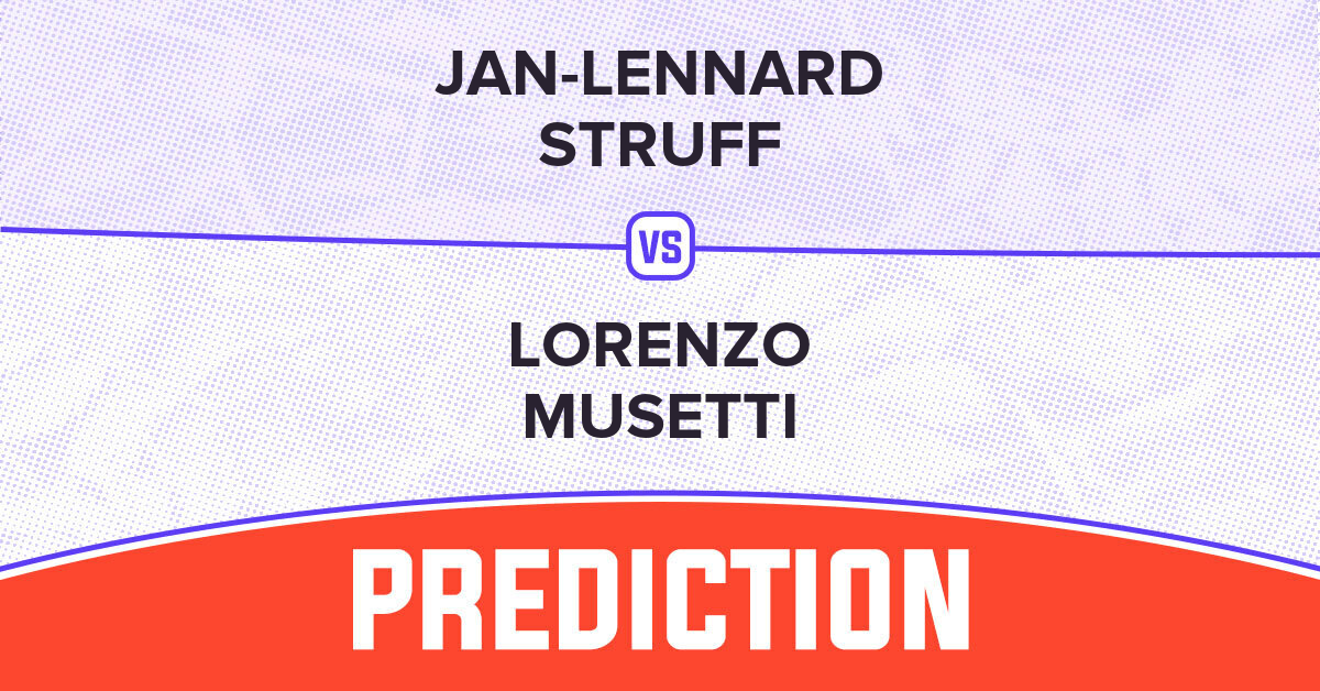 JanLennard Struff vs Lorenzo Musetti Prediction ATP Paris Masters 2024