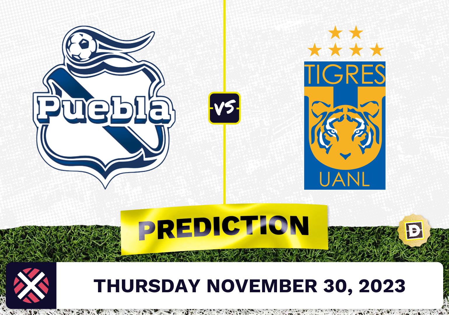 Puebla vs. Tigres UANL Prediction and Odds - November 30, 2023