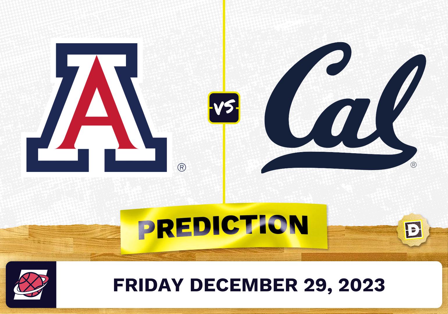 Arizona vs. California Prediction, Odds, College Basketball Picks [12