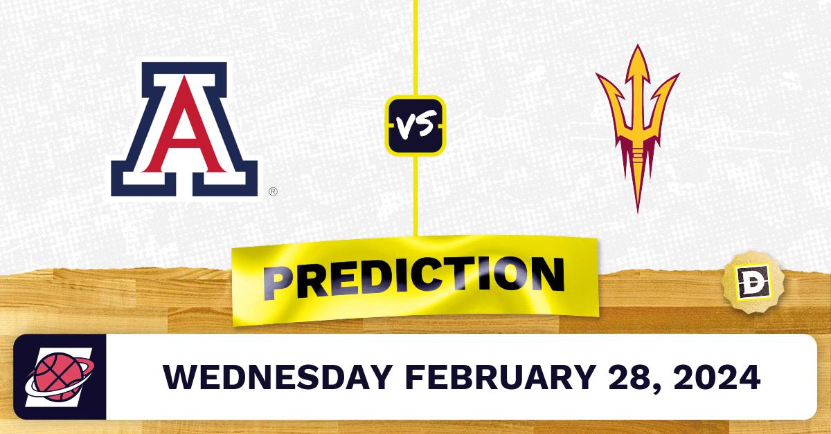 Arizona vs. Arizona State Prediction, Odds, College Basketball Picks [2