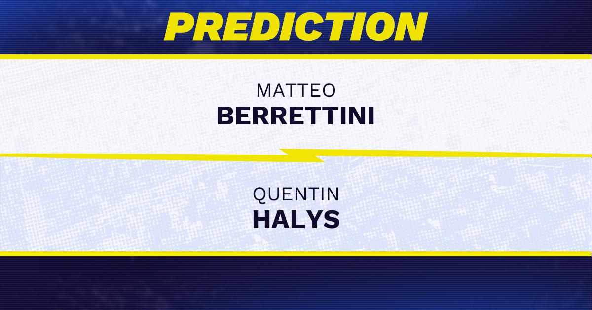 Image for Matteo Berrettini vs Quentin Halys Prediction