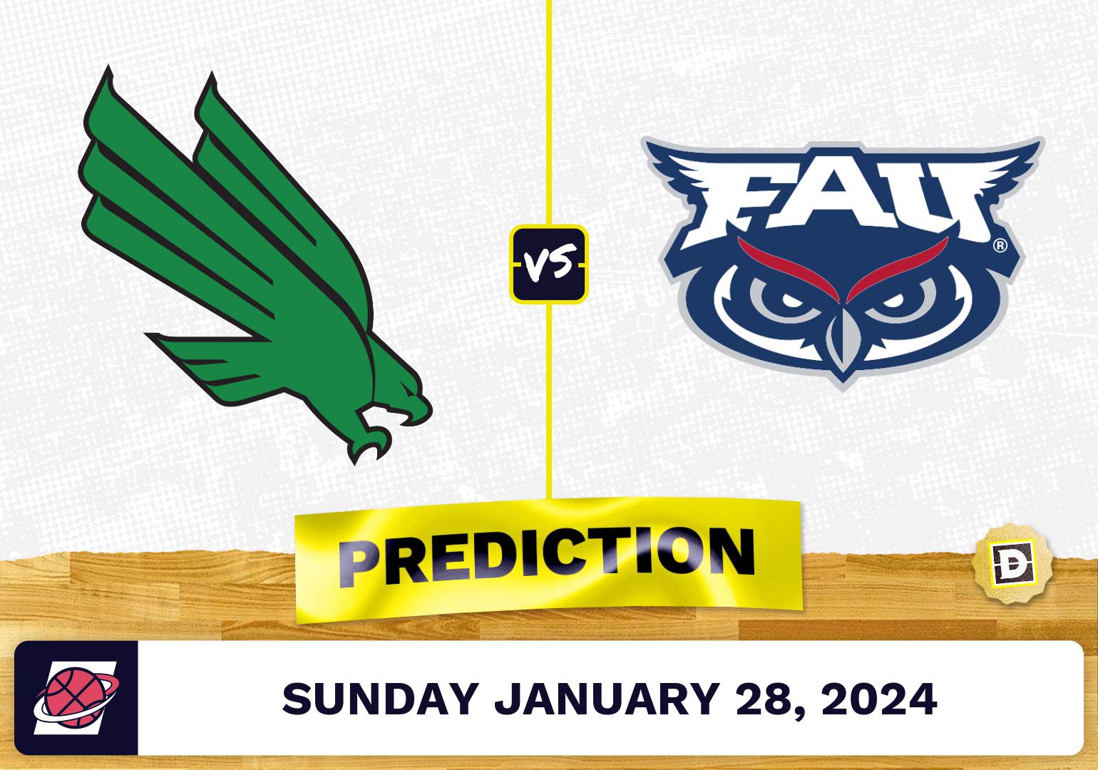 North Texas vs. Florida Atlantic Prediction, Odds, College Basketball