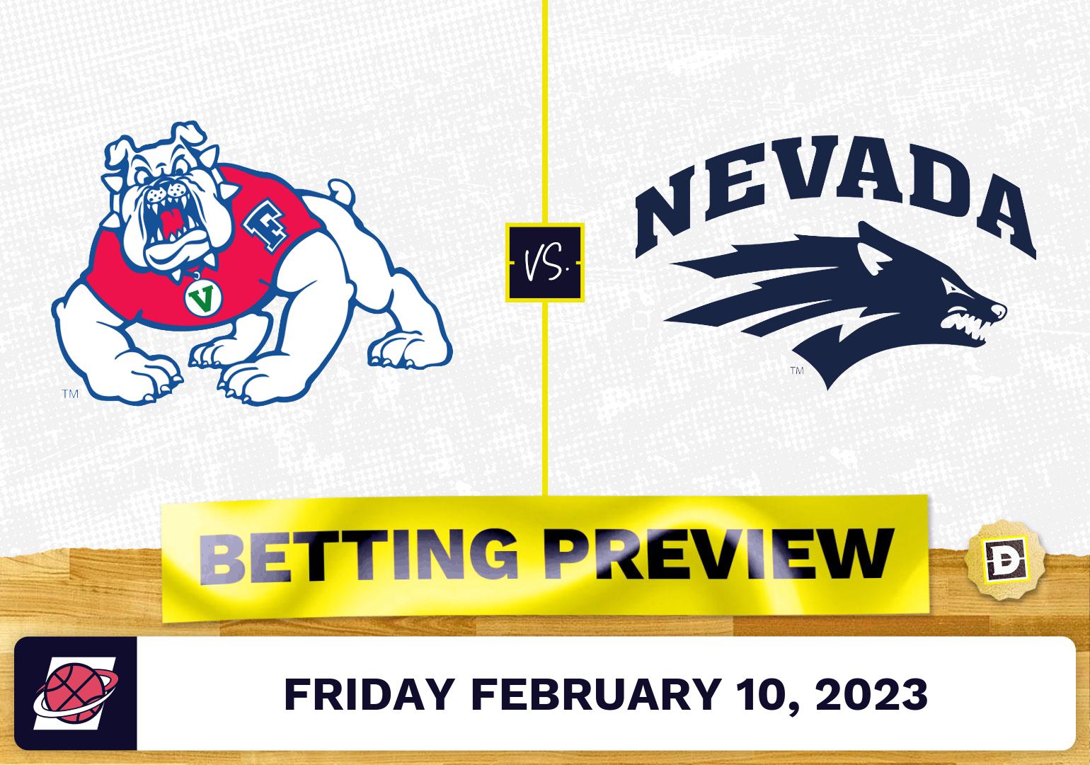 Fresno State vs. Nevada CBB Prediction and Odds Feb 10, 2023