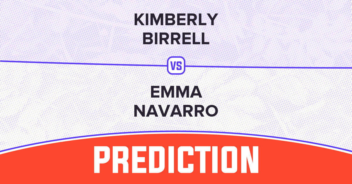 Kimberly Birrell vs Emma Navarro Prediction WTA Brisbane