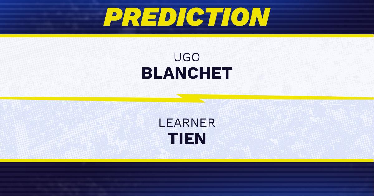 Image for Ugo Blanchet vs Learner Tien Prediction