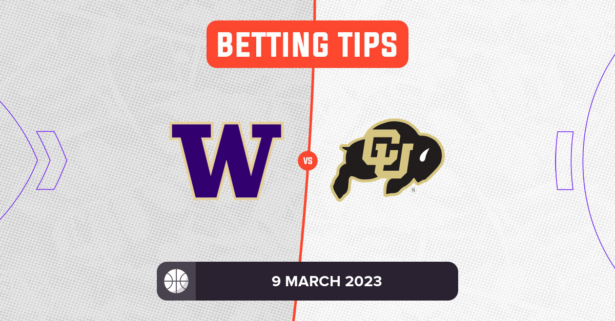 Washington vs Colorado Prediction and Odds 9 March 2023