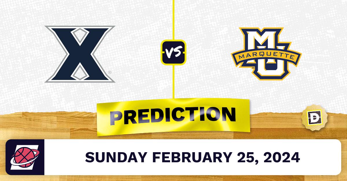 Xavier vs. Marquette Prediction, Odds, College Basketball Picks [2/25/2024]