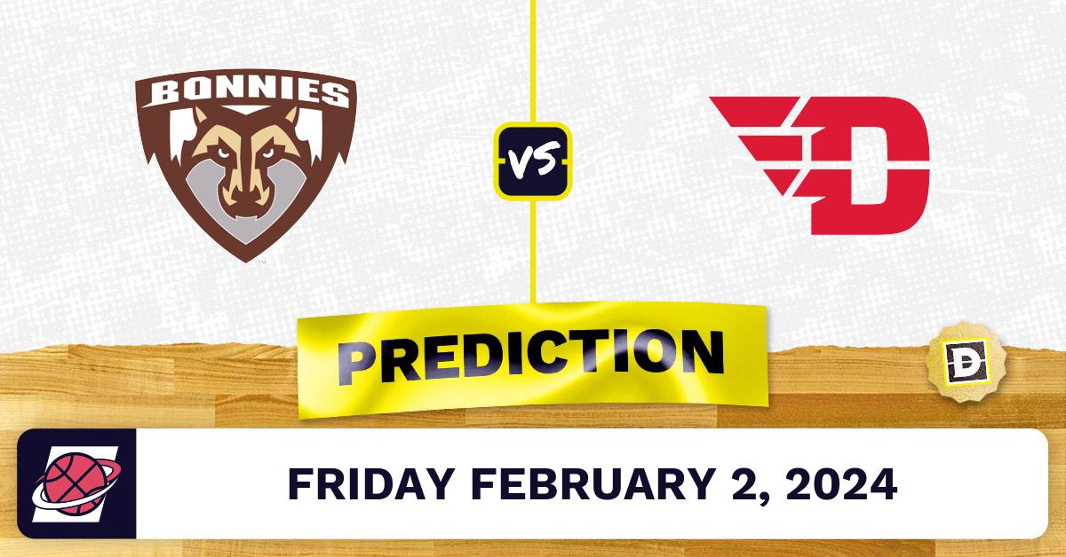 St. Bonaventure vs. Dayton Prediction, Odds, College Basketball Picks