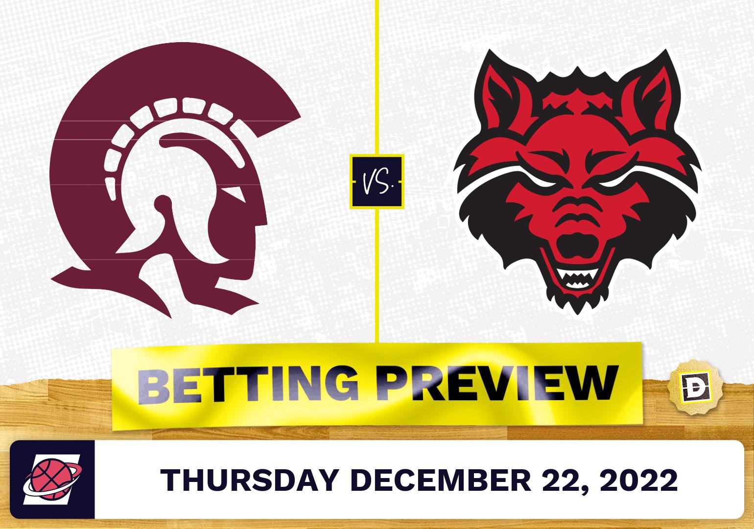 ArkansasLittle Rock vs. Arkansas State CBB Prediction and Odds Dec