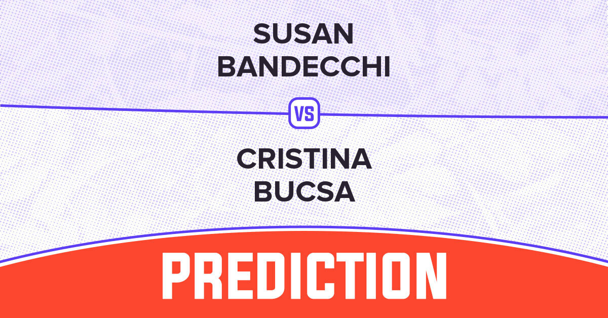 Susan Bandecchi vs Cristina Bucsa Prediction - French Open 2026 - statsinsider.com.au