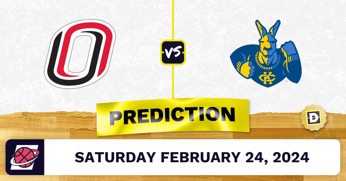 NebraskaOmaha vs. Kansas City Prediction, Odds, College Basketball