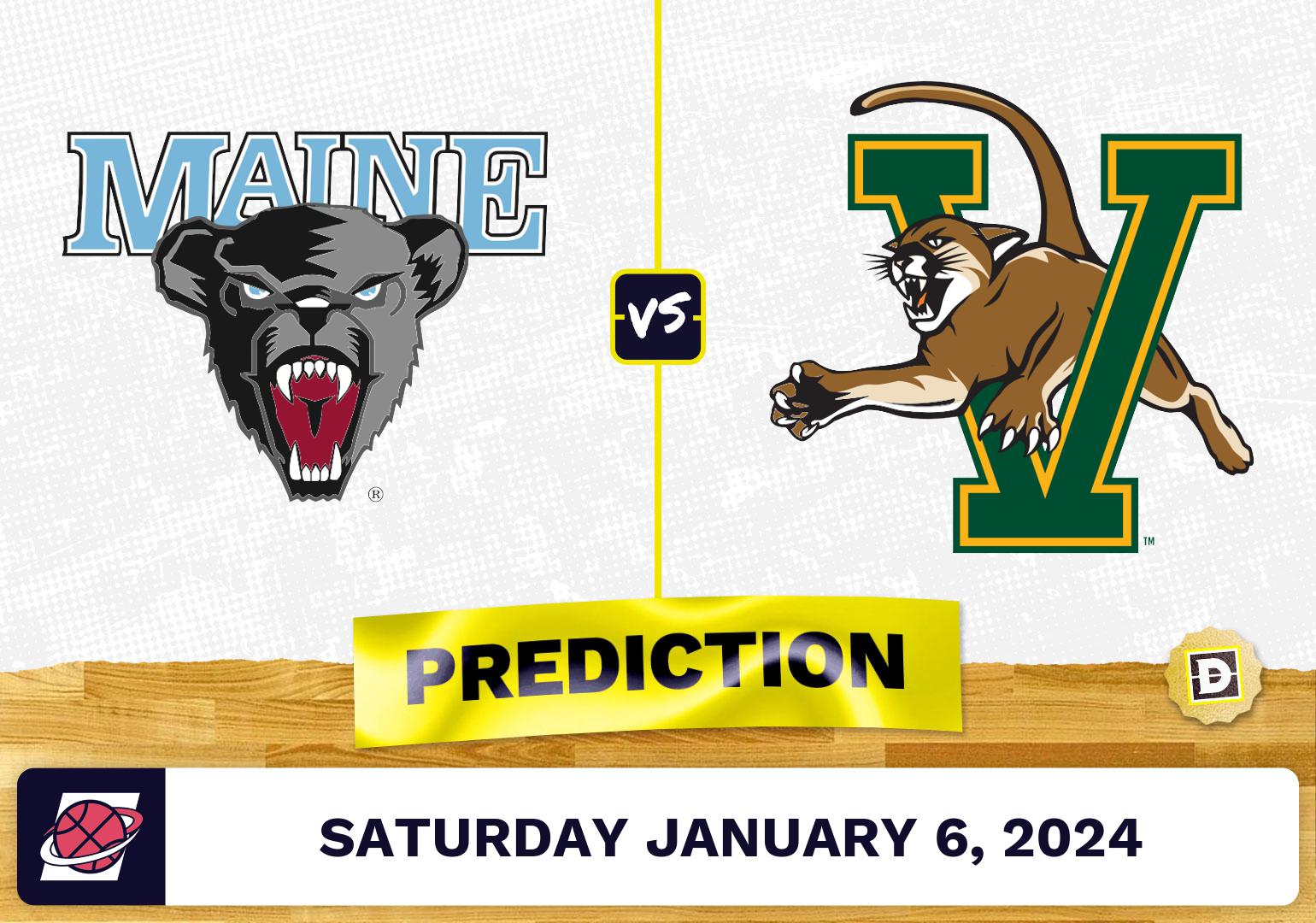 Maine vs. Vermont Prediction, Odds, College Basketball Picks [1/6/2024]