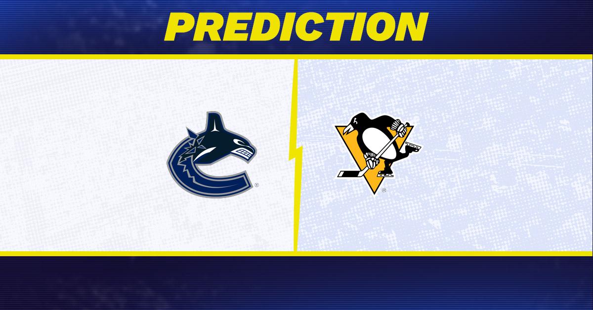 Canucks vs. Penguins Prediction: Vancouver Predicted to Win Wednesday's